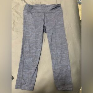 Outdoor Voices 3/4 Navy Tech Sweat Leggings